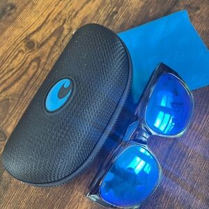 Costa WaterWomen 2 Tortoise Sunglasses with Vibrant Blue Lenses - Polarized